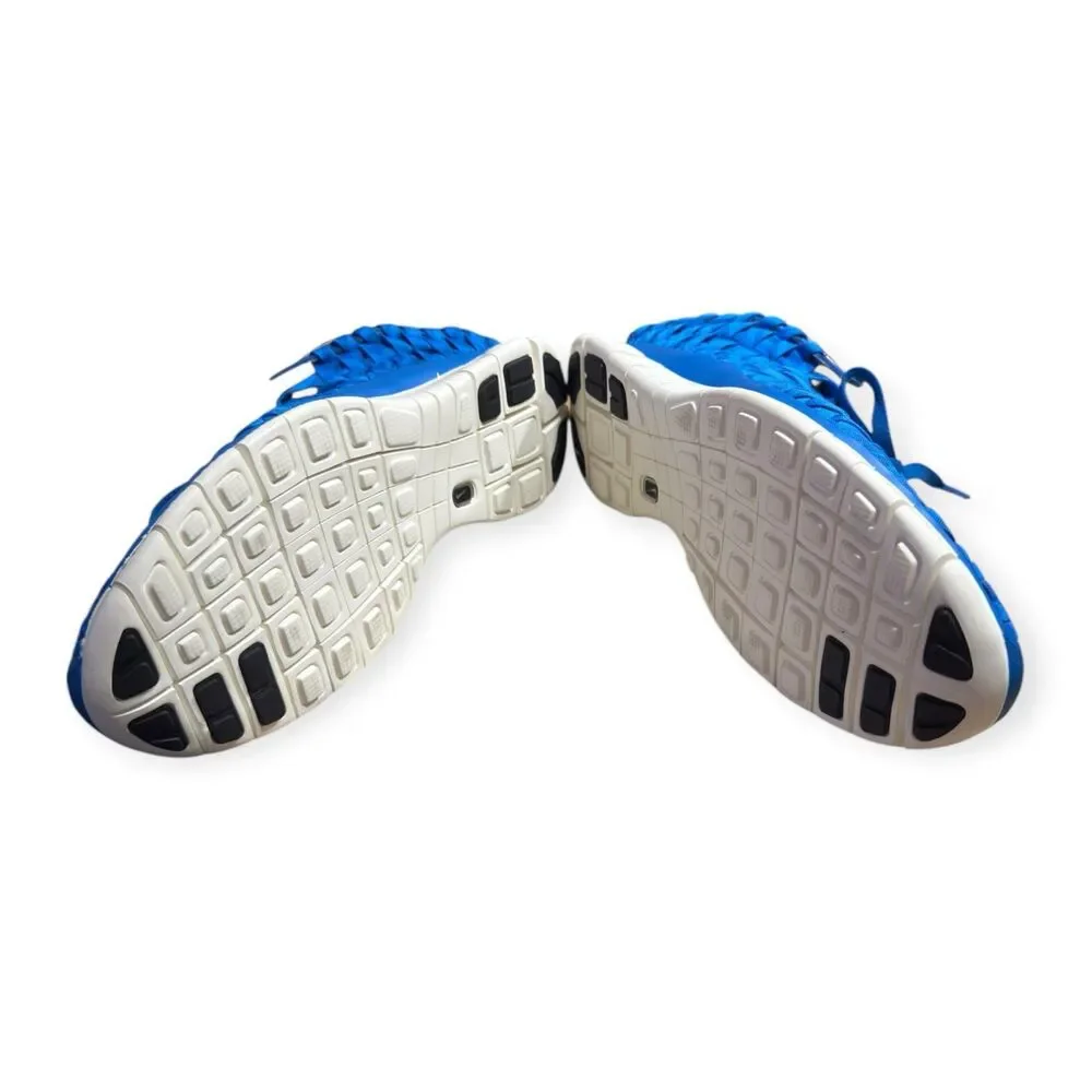 Nike Free Inneva Woven SP Sneakers Photo Blue 598384-400‎ Men's Size 10